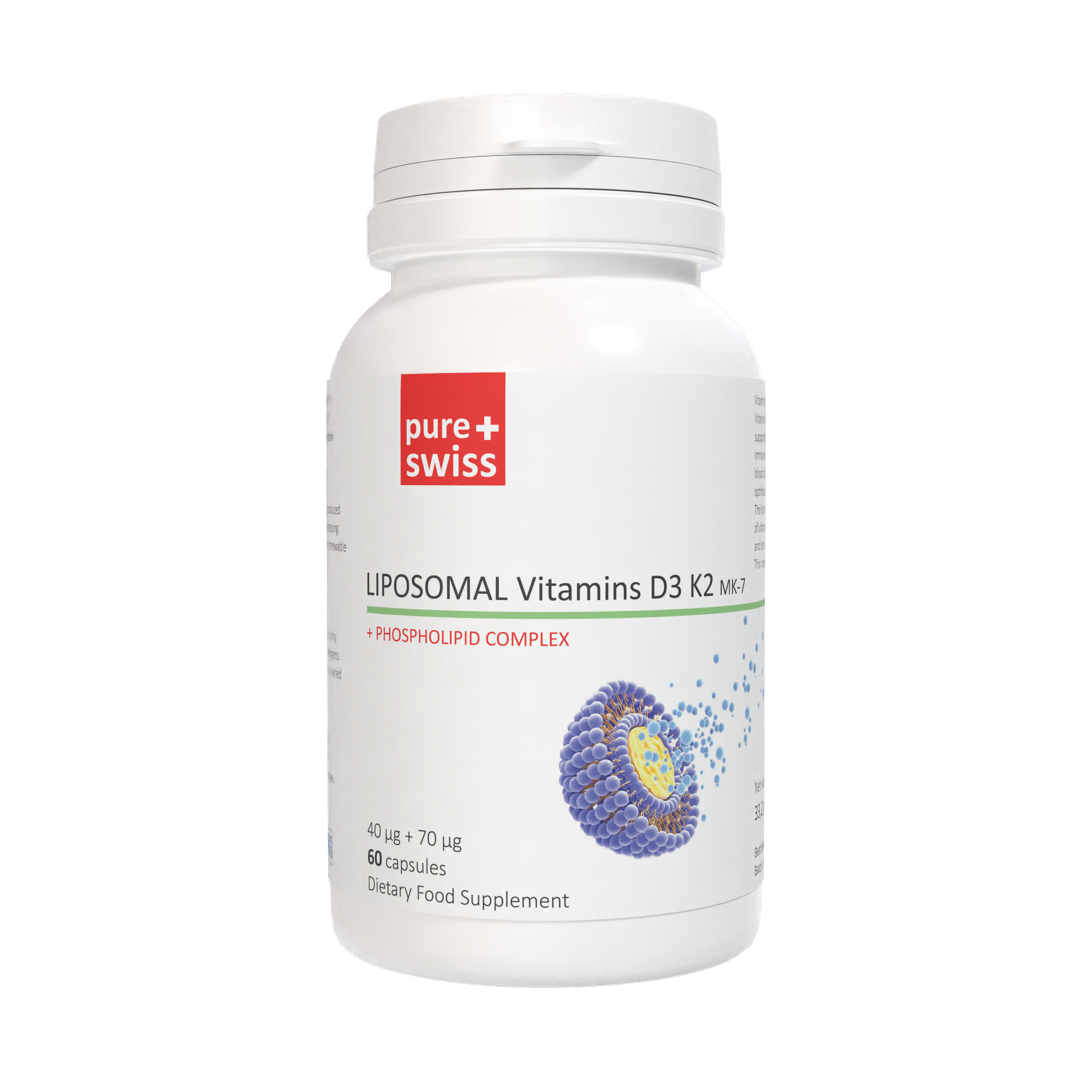 LIPOSOMAL Vitamins D3 K2 MK-7