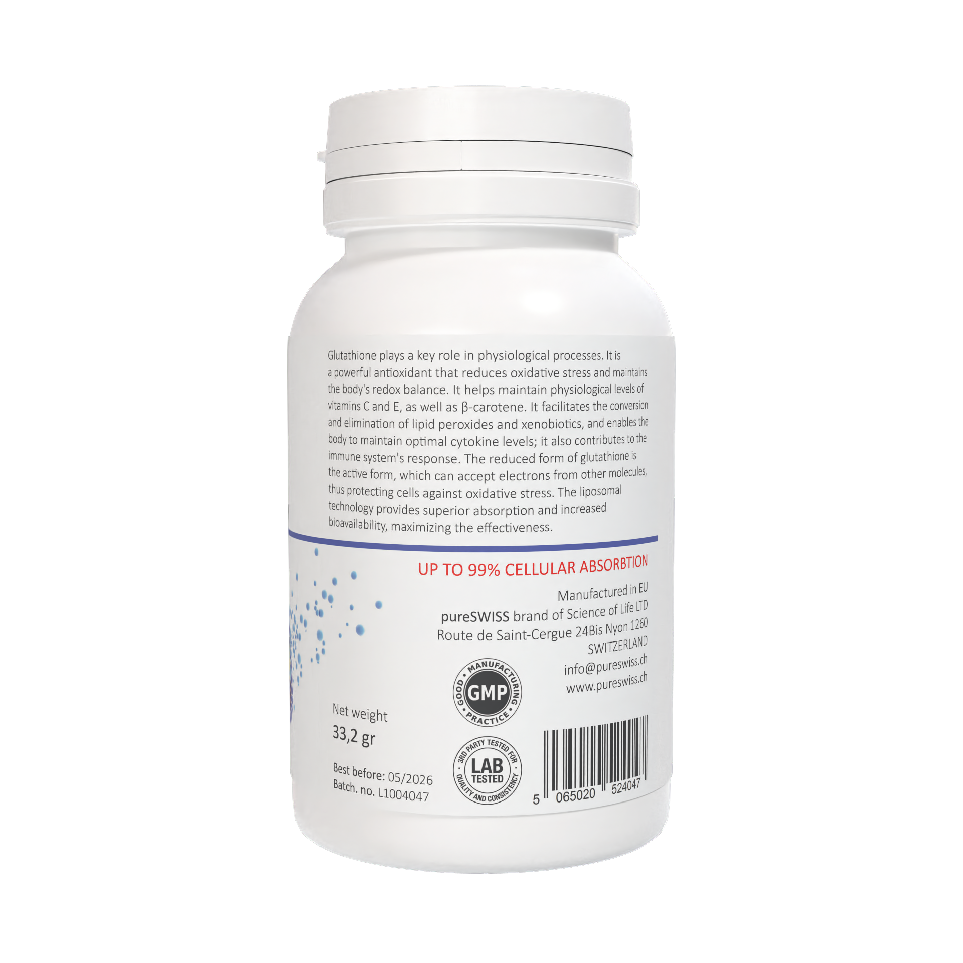 LIPOSOMAL Glutathione 300mg