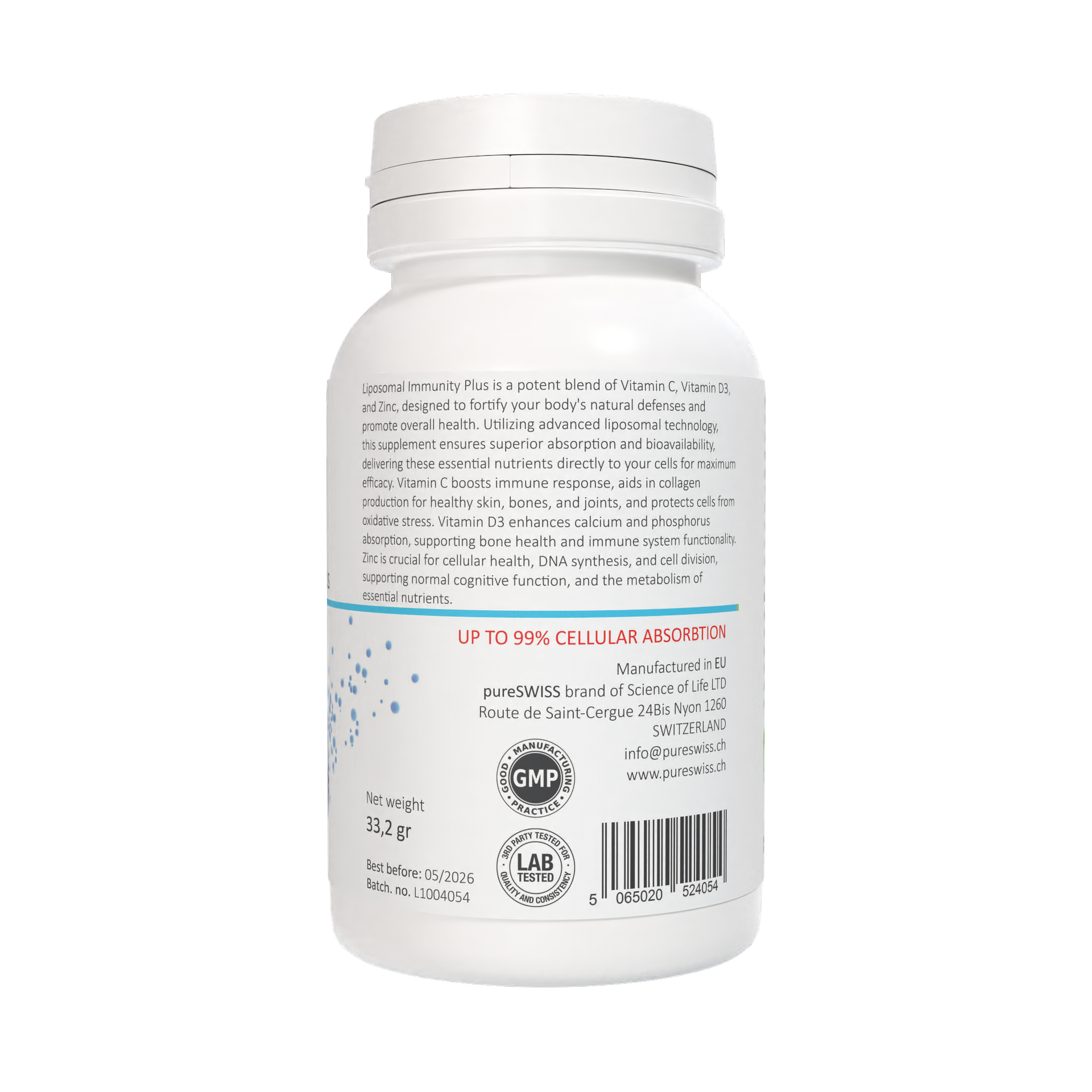 LIPOSOMAL Immunity Plus C+D3+Zinc